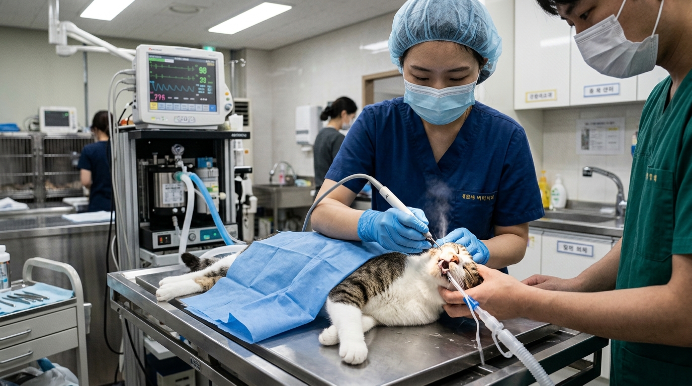 A Comprehensive Guide to Cat Bad Breath: Causes, the Mechanism of Periodontitis-Induced Systemic Organ Failure, and Dental Scaling Costs