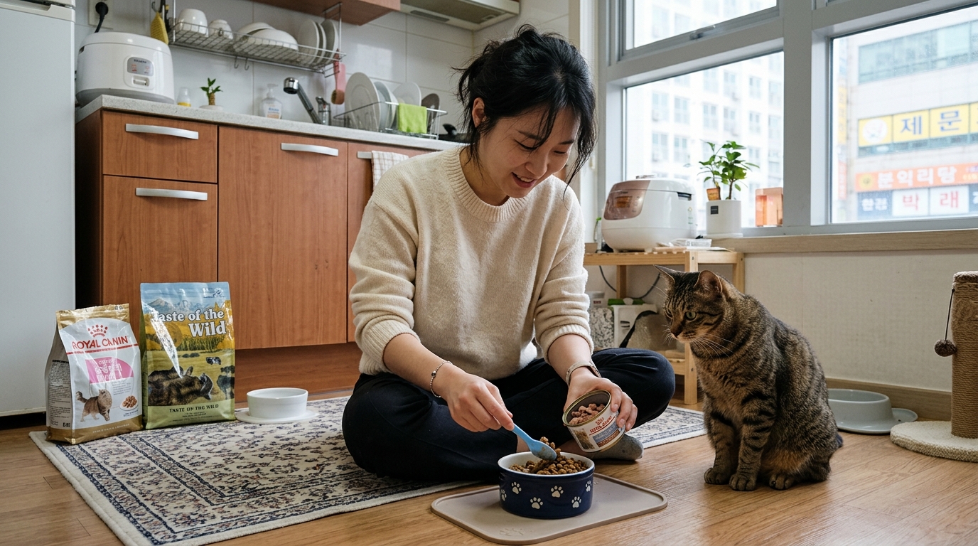 고양이 사료 탄수화물 계산법: 육식동물 묘르신을 위한 1초 공식과 당뇨 예방 가이드